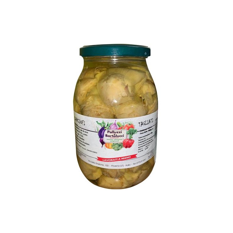 CARCIOFI TAGLIATI  SOTT' OLIO 2.900 GR   1 PZ
