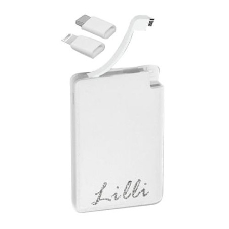 CARICATORE PORTATILE  3 IN 1 BIANCO ZWD-003 1 PZ