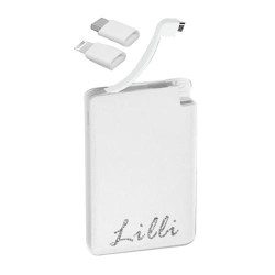 CARICATORE PORTATILE  3 IN 1 BIANCO ZWD-003 1 PZ