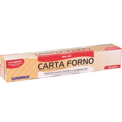 CARTA FORNO A ROTOLO BOX  BIO E COMPOSTABILE  MT 50 L.40 CM  1 PZ