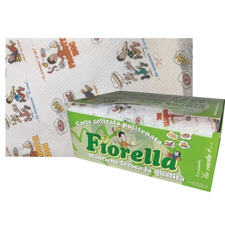 CARTA GOFFRATA POLITENATA A FOGLI ART.98528  25X37  1000 FG   1 PZ