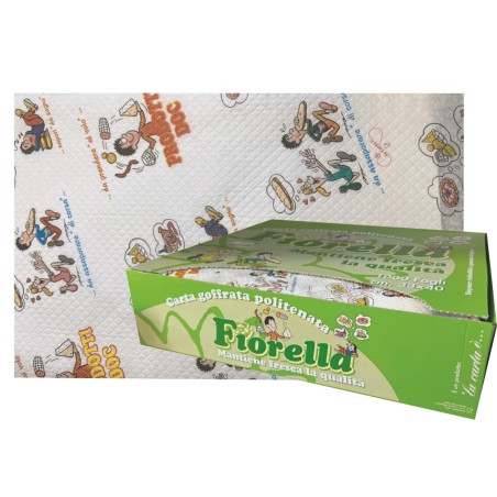 CARTA GOFFRATA POLITENATA A FOGLI ART.98559 33X40  1000 FG   1 PZ