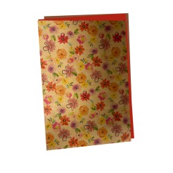 Carta Regalo Raso Floreale 70x110 100 Fg 1 Pz