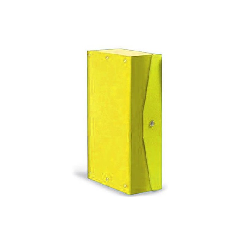 CARTELLA P/OGGETTI  ART.6671 MM1 DORSO 12 GIALLO 25X35 1 PZ