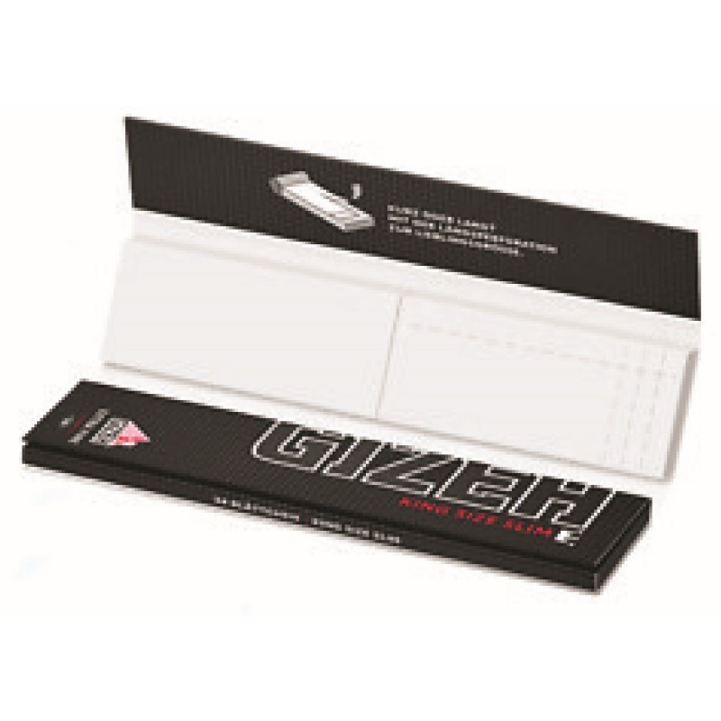 Cartine gizeh black  lunga + tips 26 pz