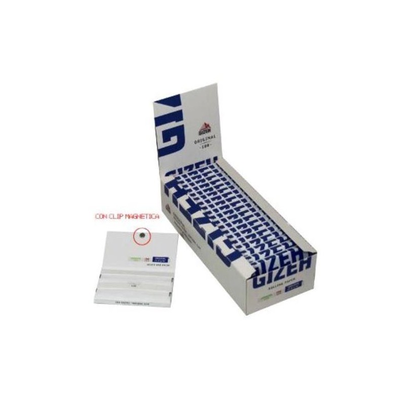 Cartine gizeh magnetic original blu corte 20 pz