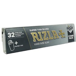 Cartine rizla combipack cartine silver slim+filtri 1 pz