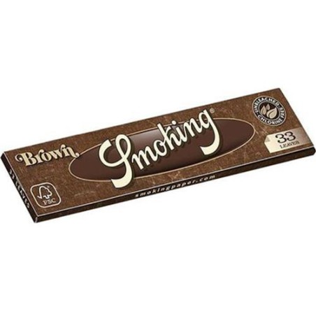 Cartine smoking brown lunghe 50 pz