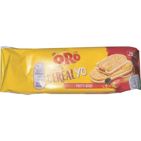 Cereal Yo Frutti Rossi 18 pz