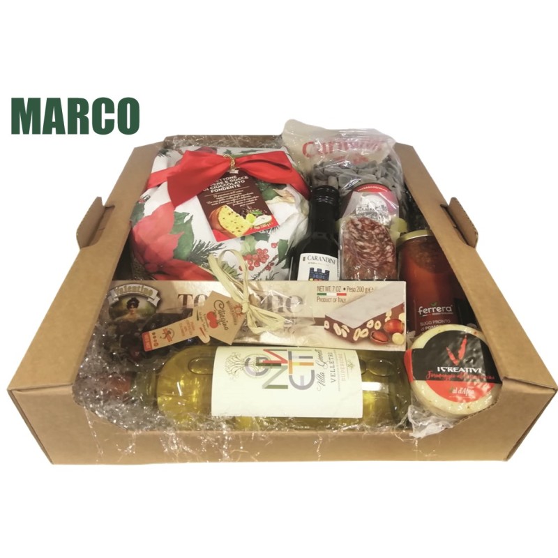 Cesto a cassetta sovrapponibile Natalizio "Marco" da 55.00  1 pz