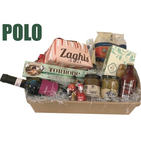 CESTO NATALIZIO "POLO" DA 60.00  1 PZ