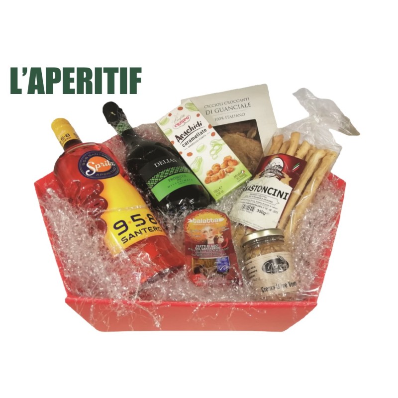 CESTO NATALIZIO APERITIVO DA 40,00 1 PZ