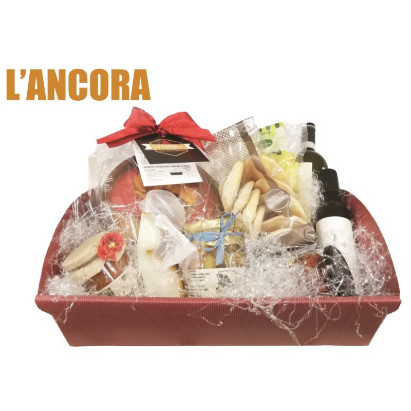 CESTO NATALIZIO L'ANCORA  DA 70.00  1 PZ