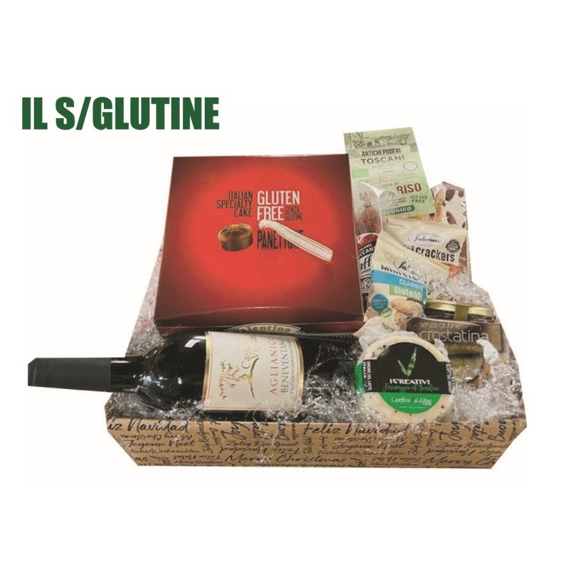 CESTO NATALIZIO SENZA GLUTINE DA 35.00 £ 1 PZ