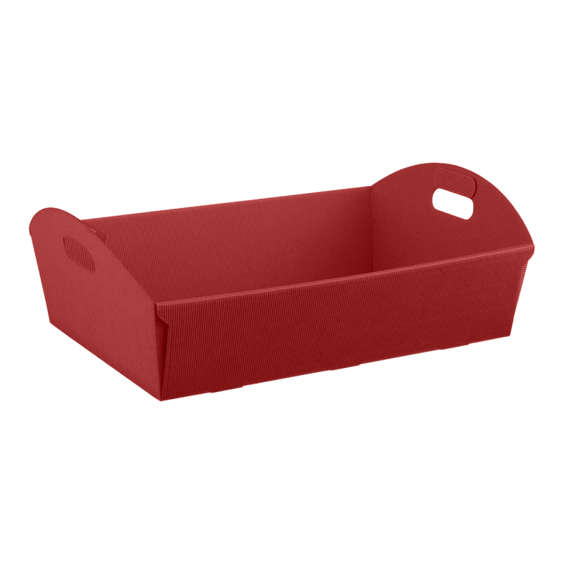 Cesto onda bordo' 32x22x8.5 art.36989  1 pz