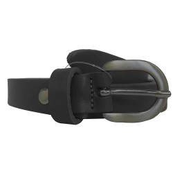 CINTURA PELLE DONNA NERO ART.1794 H 2CM L.90/105 1 PZ