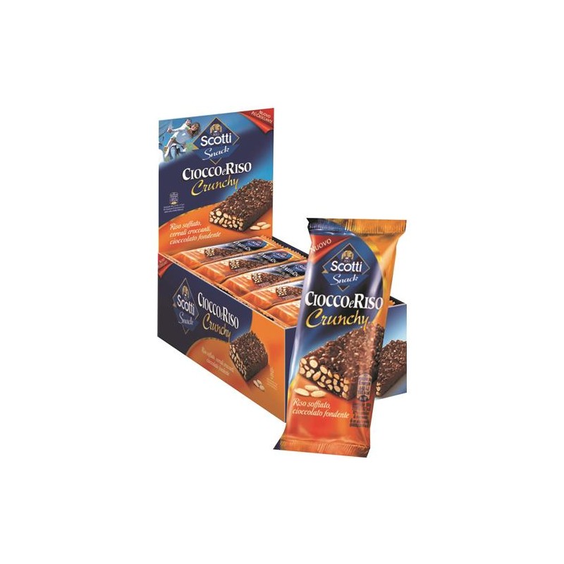 CIOCCO E RISO CRUNCHY 30 GR X 36 PZ