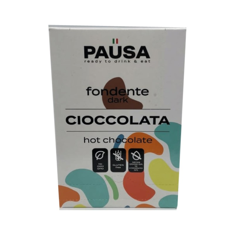 CIOCCOLATA MONODOSE  FONDENTE PAUSA 750 GR  25 PZ
