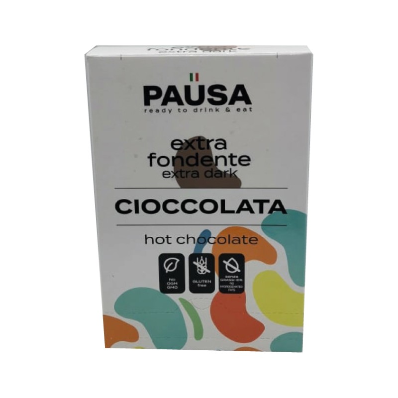 CIOCCOLATA MONODOSE EXTRA FONDENTE PAUSA 750 GR  25 PZ