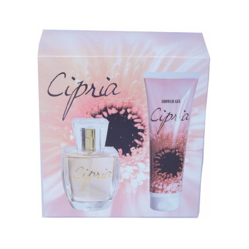Cipria set donna 100 ml parfume+150 ml docciaschiuma     1 pz