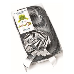 COCCARDE STRIP METAL ART.2170 MM 31 COLORE 04 ARGENTO 30 PZ