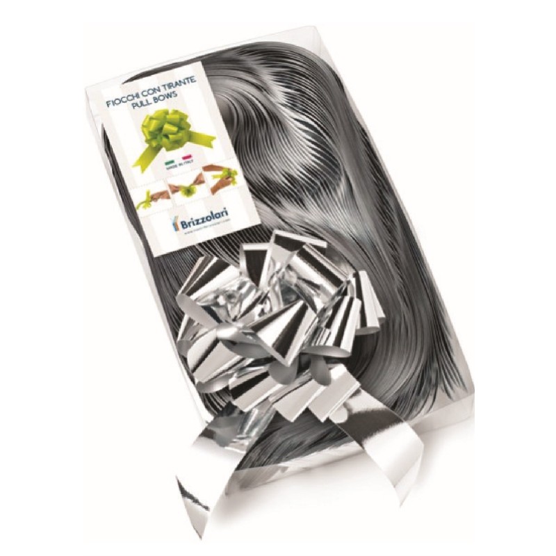 COCCARDE STRIP METAL ART.6870 MM 50 COLRE 04 ARGENTO  30 PZ