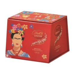 Cofanetto Arte Frida Kahlo Lindor Latte art.865817  175 gr x 1 pz
