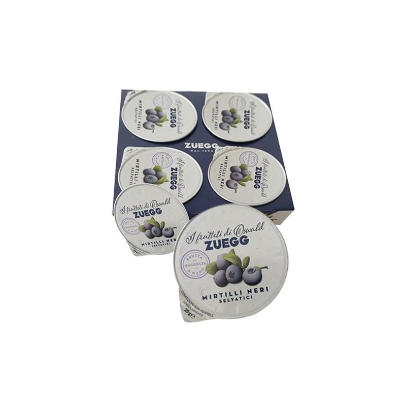 CONFETTURA ZUEGG MONOPORZIONE MIRTILLI GR 25 1 PZ