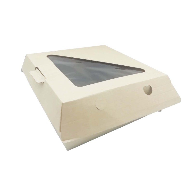 CONTENITORE  C/COPERCHIO A FINESTRA CARTA 203X203X84  ART.BPE883W  10 PZ