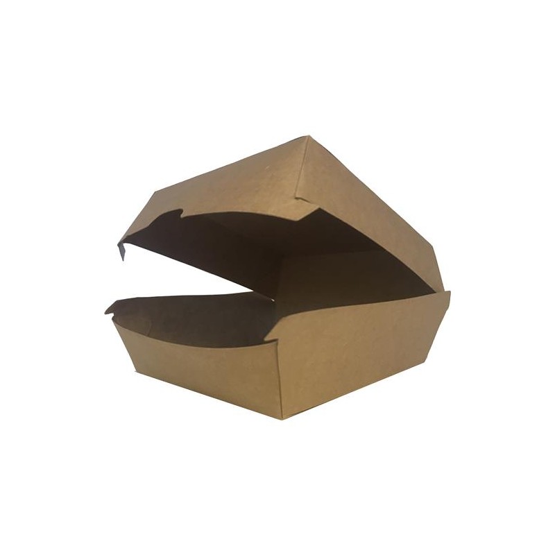 Contenitore hamburger box in cartoncino incastro art.sw11kr 11,8x11,5x7,9m 125 pz