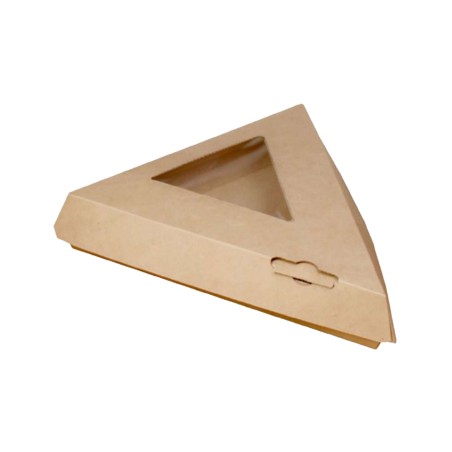 CONTENITORE IN CARTA A TRIANGOLO COP.INCERNIERATO A FINESTRA 21X23.6X4,8 10 PZ