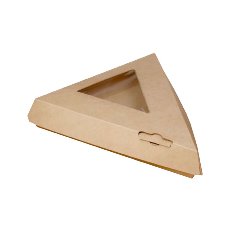 CONTENITORE IN CARTA A TRIANGOLO COP.INCERNIERATO A FINESTRA 21X23.6X4,8 10 PZ