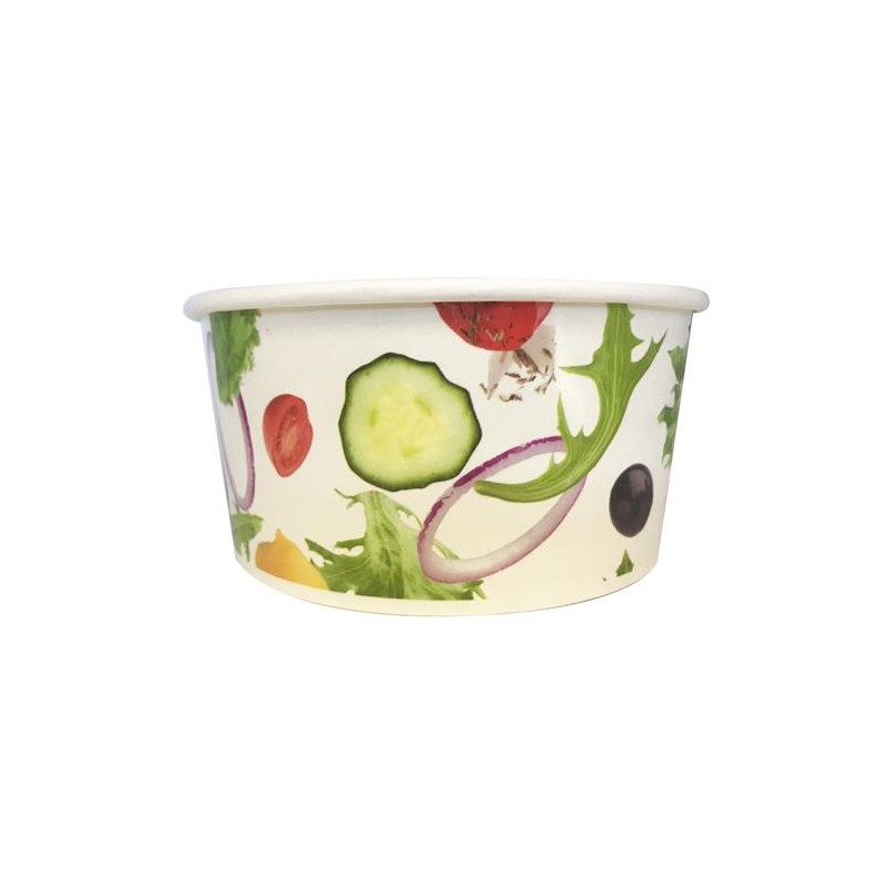 Contenitori monouso in carta decorata+pe art.hl-rd32 15x7,5 950 ml 45  pz
