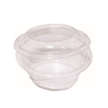 Contenitori monouso richiudibili  in pet SH120 12,4X12.2X6,2  250cc  50 pz