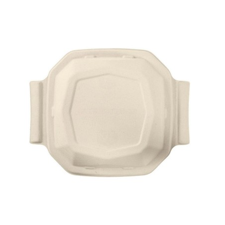 Coperchio per contenitore ottagonale cellulosa 650 ml  50 pz