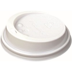 Coperchio pl con foro per bicchiere SP9-SP12  250/300 ml 100 pz