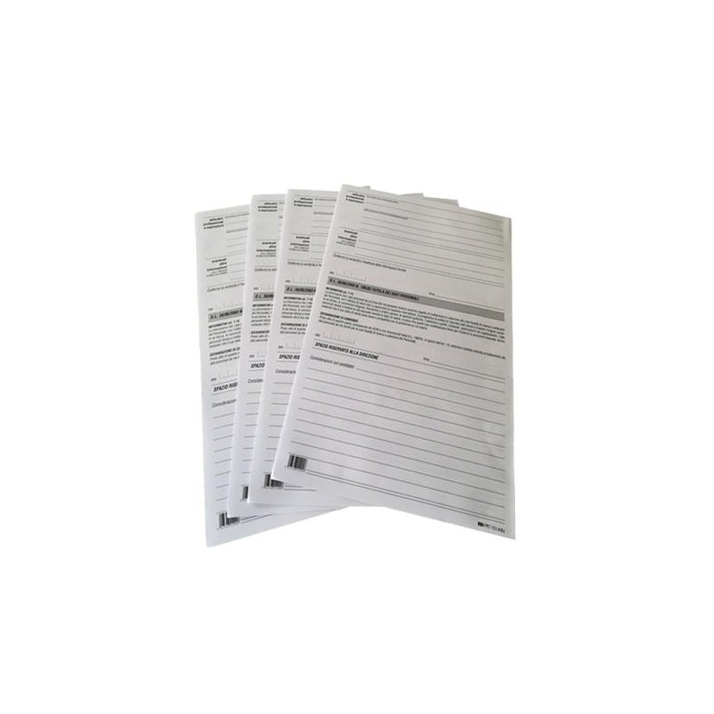 COPIA DOMANDE DI LAVORO 50 PZ