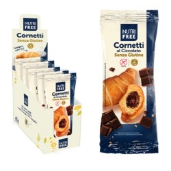 CORNETTI AL CIOCCOLATO ART.143 GR 50 X 5 PZ