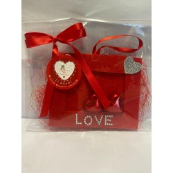 Cornice Love +2 Cuoricini di Cioccolato 1 pz