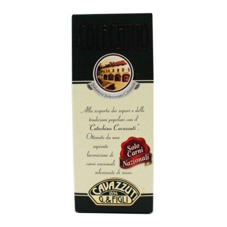 COTECHINO  CAVAZZUTI  CARNI NAZIONALI ART.5739  500 GR 1 PZ