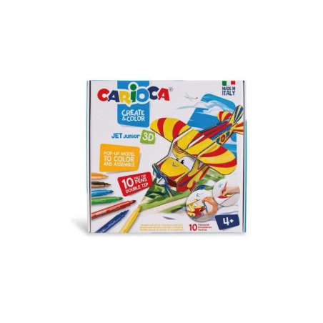 CREA E COLORA 3D JET JUNIOR+10 PENNARELLI ART.42904 1 PZ