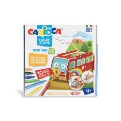 CREA E COLORA 3D OTTO VAN+ 10 PENNARELLI ART.42987 1 PZ