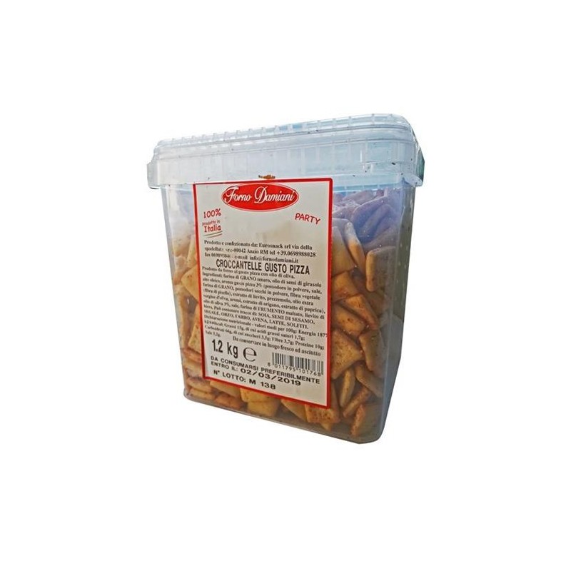 CROCCANTELLE PIZZA SECCHIELLO GR. 1100 1 PZ