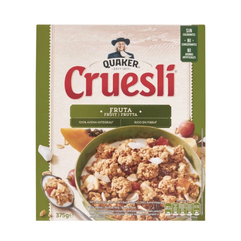 Cruesli Frutta new 375 gr 12 pz art.4373