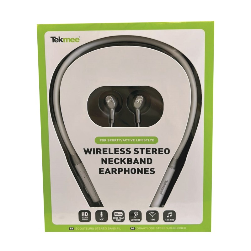 Cuffie Stereo Wireless 3.5 Hrs Bianco art.40430140  1 pz