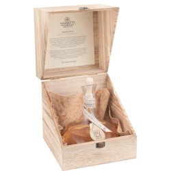 DECANTATORE IN CASSETTA DI LEGNO GRAPPA INVECCHIATA  ART.A0754   40° 35 CL 1 PZ