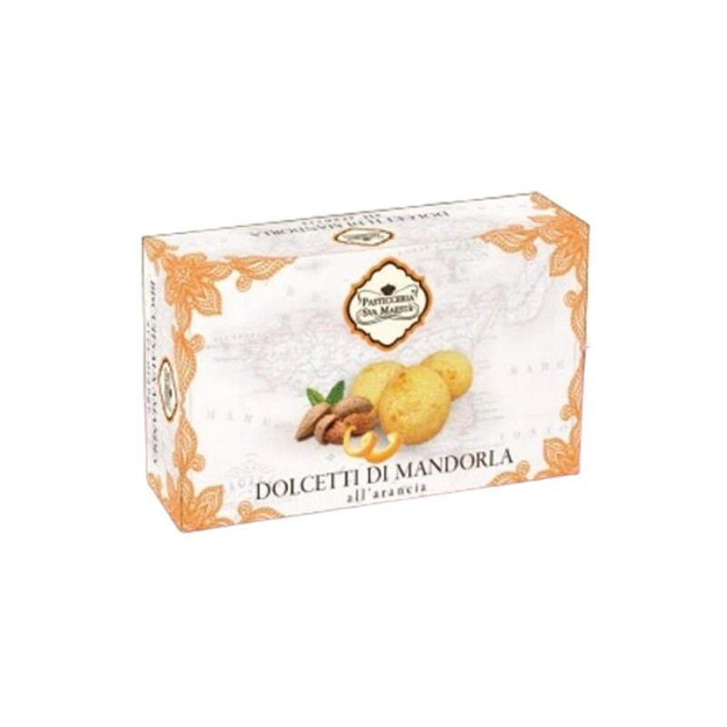 Dolcetti di Mandorla all'Arancia art.5078 140 gr 1 pz