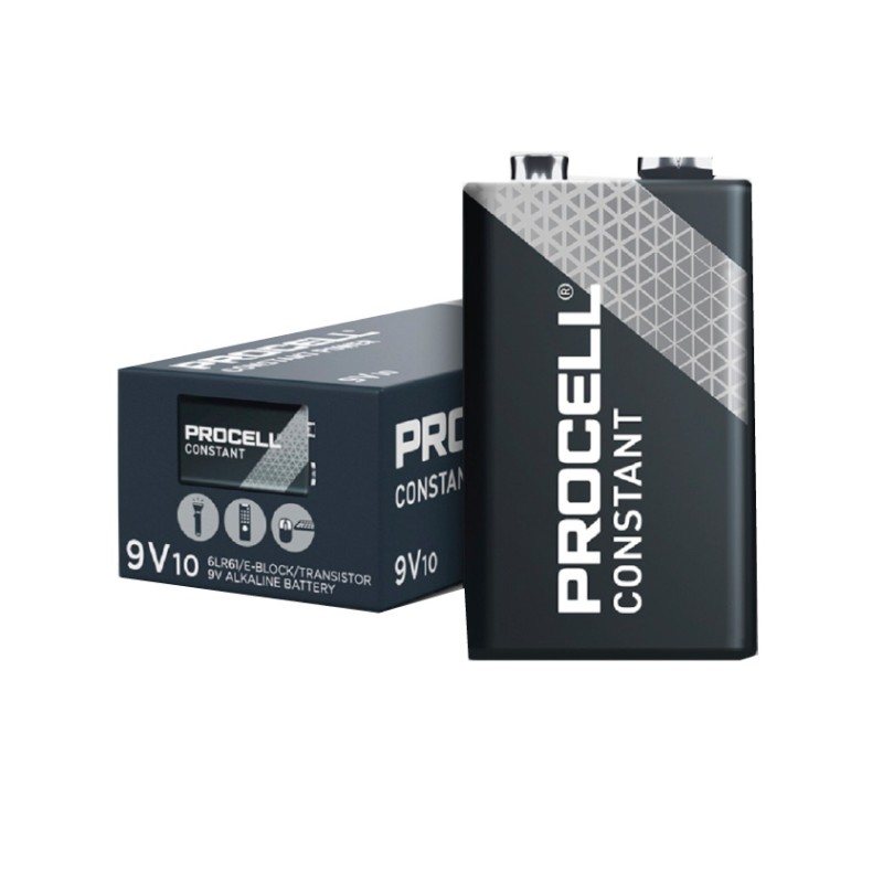 Duracel transistor procell constant power volt mn.trans021802 10pz