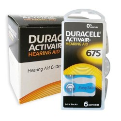 Duracell acustica.675 021802 10pz