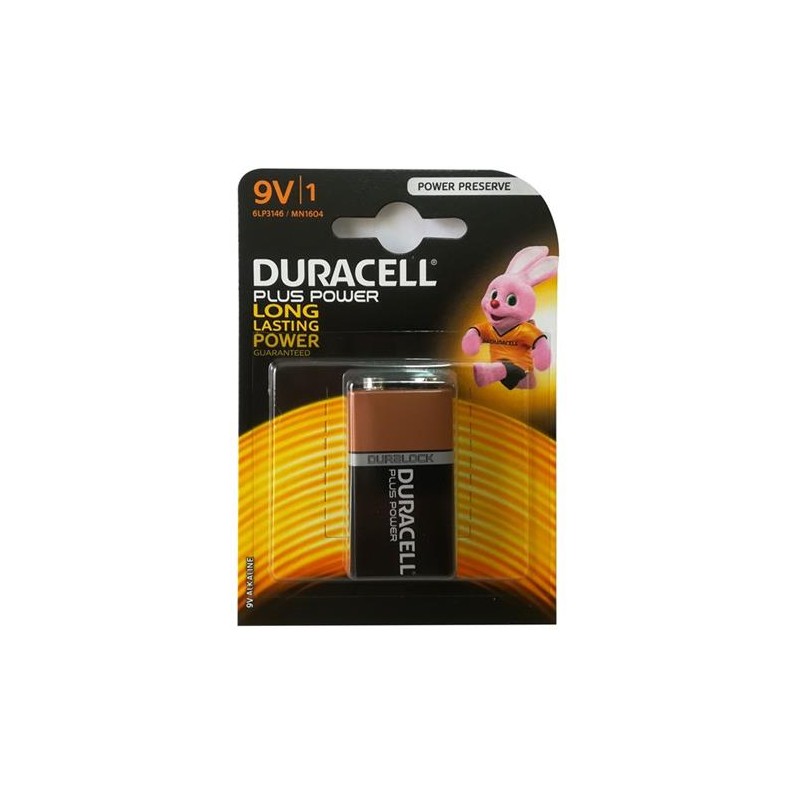 Duracell v transistor plus mn.9 v 021802 10pz